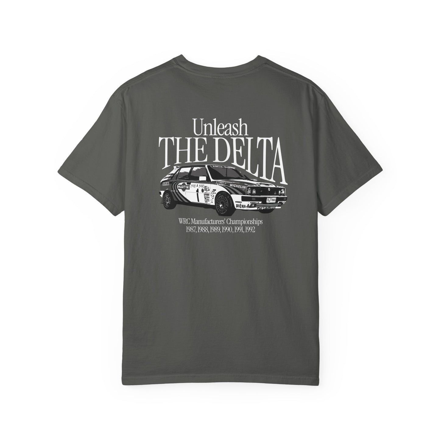 Unisex "Unleash The Delta" T-Shirt, Without Front Logo