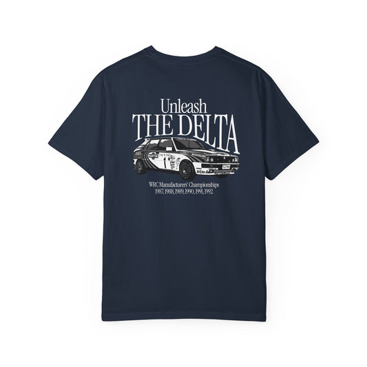 Unisex "Unleash The Delta" T-Shirt, Without Front Logo